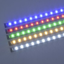 유성 스노우폴 LED바 1M 6W 12V 눈내리는 빛 연출 캠핑조명 크리스마스전구 트리구, 전구색