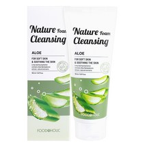푸드어홀릭 네이처 폼 클렌징 150ml / 알로에