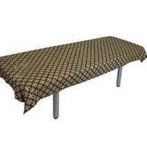 태국 파퉁 마사지오일포 매트커버, 얼굴구멍 O, 파퉁 면시트(1050x2200)mm, 블랙, 1개