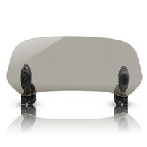 윈드스크린 바람막이 KYMCO AK550 AK 550 2017-2020 오토바이 윈드 실드 부품 조절 가능한 스크린 익스텐션 스포일러 에어 디플렉터, Large black