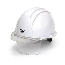 안전모 COV-HF-001A 투명창보안경, 1개