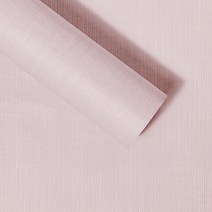 쿠셔니 벽지 폭 70cm 풀없이 붙이는 스티커 접착식 실크벽지 단열벽지 곰팡이방지 오염방지, 핑크(줄무늬)