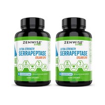 Zenwise 젠와이즈 세라펩타제 120000 SPU 30정 2팩 Serrapeptase, 2개