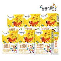웅진 우리 아이 비타 젤리 아연 30포, 450g, 6개