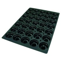 Lekue 전문가용 23.6 x 15.7 인치 베이킹 몰드 틀 블랙 레쿠에, Savarin Mold