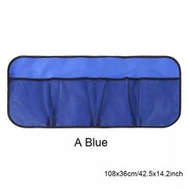 size car trunk 뒷좌석 organizer for suv mpv universal organizer 차량 좌석 주최자 bag seat back bag stowing 정리, 파랑