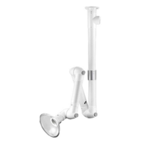 암후드 국소배기장치 실험실 관절형 천장 벽거치 배출, 75mm yd8505 빨강관절+화이트후드