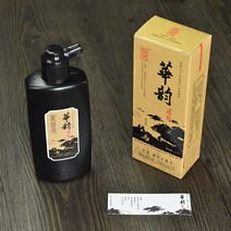 청묵 송연먹 서예먹 먹 벼루먹 화운정종250g송연서화묵즙서예전용문방사보모필잉크서화묵액, 없음