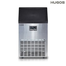 휴고스 BIA-508BZ 업소용제빙기 제빙기 50kg LED 셀프크리닝 대용량 업소 카페 바로설치가능, 제빙기+필터+설치의뢰