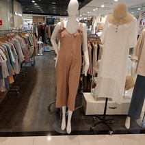 [백화점SAY][파파야] 양브이 끈 포켓 면 점프수트 PNLRJS002B