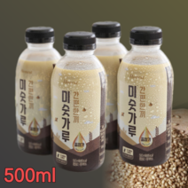 전통 그대로 미숫가루 귀리 현미 옛날 시골 무방부제 간편한끼 아침대용 점심 아침 간편식 곡물 귀리 현미 검은콩 맛있는 미숫가루 선식 노인 저녁 식사대용, 미숫가루 500ml 12통