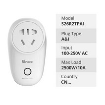 ESP32 아두이노 Sonoff S26 WiFi 스마트 전원 소켓 /EU/UK/AU/CN/IL/CH/IT/BR 무선 플러그 홈 기본 스위치, 03 CN_01 5 piece