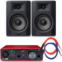 포커스라이트 스칼렛 솔로 3G x M-Audio BX5 D3 스피커 패키지