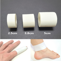 1+1 클라이밍 테이프 주짓수 크로스핏 테이핑 손가락 관절 유도 레슬링 발가락 엄지 훅그립, 5cm (2개)