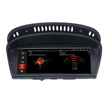 BMW 5/3 시리즈 E60/E61/E62/E63/E90/E91/E92/E93CIC(2009-2012) BT 라디오 모니터용 안드로이드 12 자동차 멀티미디어 플레이어 무선 카플레