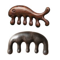 젬버트 남녀로소 지압 두피 괄사 마사지기 2종 세트, 2개, 2개