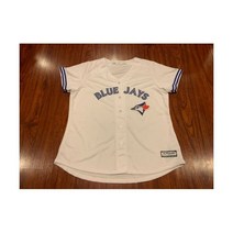 마제스틱 쿨 베이스 여성용 토론토 블루제이스 화이트 저지 XL 야구 MLB