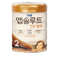 앱솔루트 명작 2FL 분유 2단계, 8개, 800g