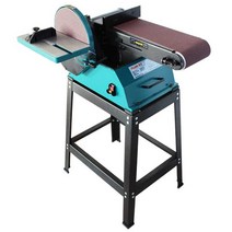 전동 사포 미니 밸트 샌더 샌딩기 녹제거 광택 그라인더, 8x10 중장비 샌딩 머신(양방 사용)