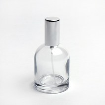 새로핸즈 클램프 타입 유리 향수공병 라보 실버캡 50ml, 단품