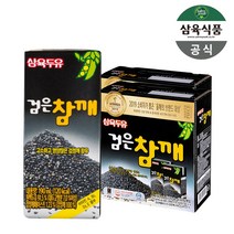 삼육두유 검은참깨 190ml 1박스/16팩 구성, 16팩x2박스(32팩)