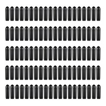 갈래 칼라 커버 100 조각 소프트 고무 팁 개 핀치 트레이닝 칼라 팁 2mm 2mm 3mm 3mm 3.5mm 편안한 팁