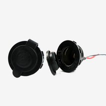 오토바이 자동차 튜닝 12v 매립형 방수 시거잭 시거소켓 기본형, 1개, 1개