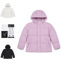 POLHAM KIDS (폴햄키즈) 공용 덕다운 후드 숏패딩 점퍼(PKC4JP3040)