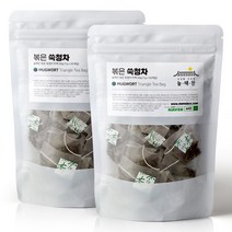 늘해찬 볶은 쑥청차 티백 쑥+당귀+생강+계피 전통차 허브차 대용량 티백차, 100개입, 1g