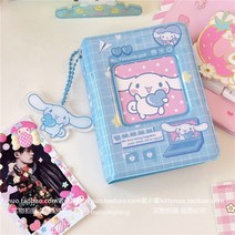 쿠로미 앨범 시나모롤 폼폼푸린 마이멜로디 체크 미니 포카 폴라로이드 연예인 다꾸 폴꾸 6종, F