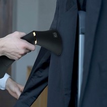 CK 스마트 스탠드 핸디형 파워 스팀다리미 넉넉한 물탱크 살균기 가정용 여행용 의류 교복, 블랙