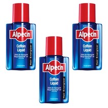 실리콘 무첨가 알페신 카페인 리퀴드 샴푸 200ml 3개