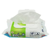 토미 프리미엄 양방향 원단 물티슈 70매 캡형 X 12팩