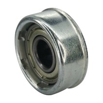 컨베이어 롤러 바퀴 부품 51mm 파이프 12mm 샤프트 프레스 스틸 베어링 crb5012-1.0 50mm 중력 엔드 캡 베어링, 없음, 한개옵션0
