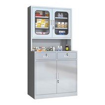 실험실 화학약품 철제보관함 학교 과학실 캐비닛, 스테인리스 3단 서랍 약장 201,1.1mm