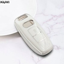 스마트키새로운 패션 tpu 자동차 키 케이스 커버 쉘 audi a1 a3 8p a4 a5 a6 c7 a7 s3 s7 s8 r8 q2 q3 q5 q7 q8 sq5 tt rs3, 디 스타일 화이트