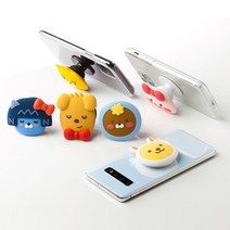 홈앤키즈 카카오프렌즈 리틀프렌즈 스탠드톡 그립톡 스마트폰 핸드폰 거치대 핑거링, 리틀 라이언