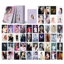 55 개대 NEW 앨범 라일락 Lomo 카드 IU Photocards KPOP 엽서 이진은 사진 HD 고품질 팬 컬렉션 선물, IU2