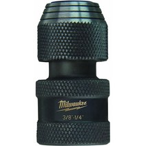 Milwaukee Electric Tool 48-03-4405 전기 쇼크웨이브 임팩트 소켓 어댑터 1cm(3/8인치), 1개