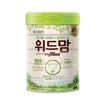 위드맘 리뉴얼 2단계 1캔 황금변 유산균 소화 아기분유 파스퇴르 1세트