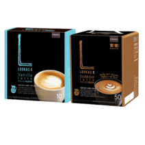 루카스나인 더블샷라떼 바닐라라떼, 50T x 2(100T)