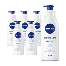 니베아 익스프레스 바디로션 모든피부용 400ml, 6개