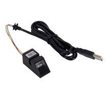 A33 USB 지문 판독기 지능형 방진 지문 모듈 스캐너 공장 용지 액세스 제어, 검은 색