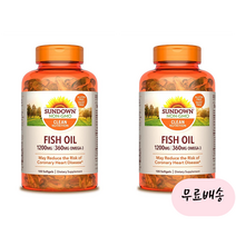 [썬다운]-M2-피쉬 오일 1200mg O메가3 100정[[2통]], 2개, 100개