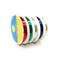 칼라철사/칼라동철사/칼라와이어/롤철사/색깔있는얇은철사/금색철사/은색철사/반짝이는철사, 금색