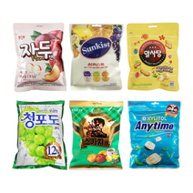 자두캔디 알사탕 썬키스트 스카치청포도애니타임- 세트O, 1개