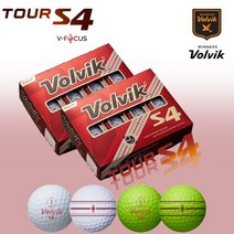 볼빅 투어 S4 V-FOCUS 4피스 12구, 선택완료, 색상/화이트