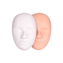 자체브랜드 에코리얼스킨 2종 반영구 연습 헤드 단품 1개, 에코리얼스킨(화이트) 2.5mm