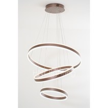 투톤 써클 펜던트 160W LED 인테리어조명 식탁 거실 로비 레스토랑 카페조명, LED 투톤써클 펜던트