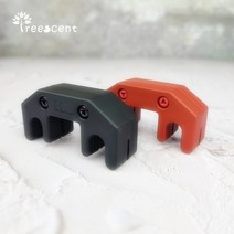 트리센트 바이올린 약음기 3/4 4/4 비올라 뮤트기 메탈고무, 블랙